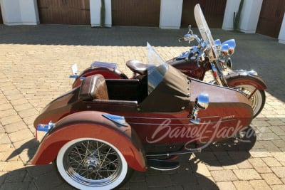 1996 HARLEY-DAVIDSON CUSTOM MOTORCYCLE WITH SIDECAR - 3