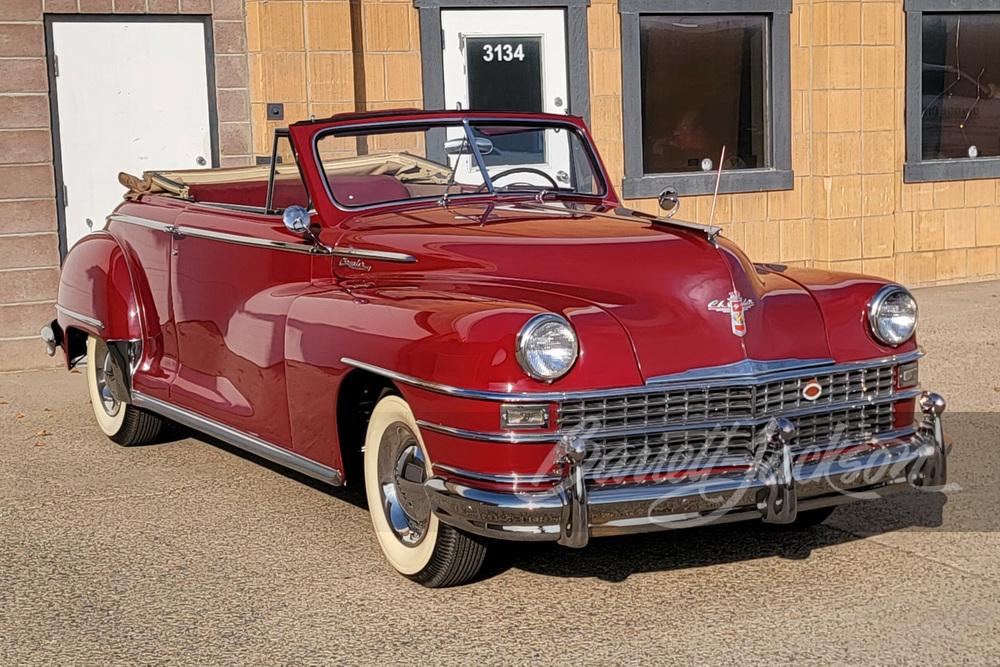 1947 CHRYSLER WINDSOR CONVERTIBLE