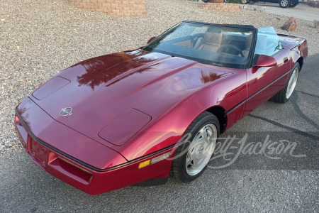 1989 CHEVROLET CORVETTE CONVERTIBLE