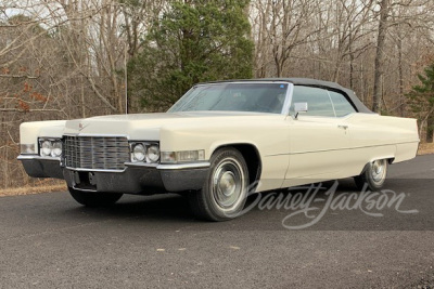 1969 CADILLAC COUPE DE VILLE CONVERTIBLE