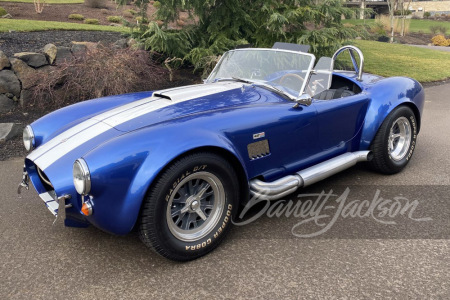 1965 SUPERFORMANCE 427 S/C ROADSTER RE-CREATION