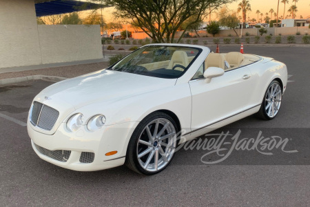 2008 BENTLEY CONTINENTAL GTC CONVERTIBLE