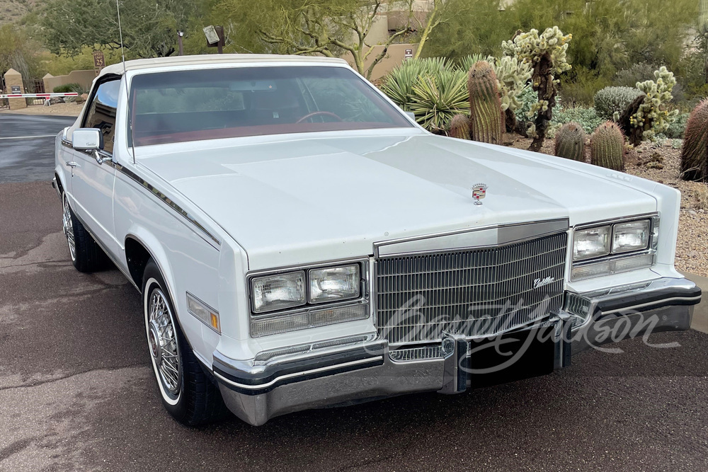 1984 CADILLAC ELDORADO BIARRITZ CONVERTIBLE