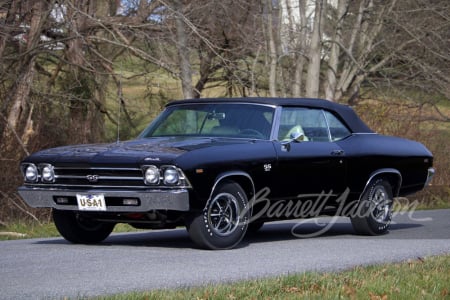 1969 CHEVROLET CHEVELLE SS 396 CONVERTIBLE