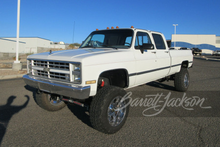 1988 CHEVROLET K20 CUSTOM CREW-CAB PICKUP