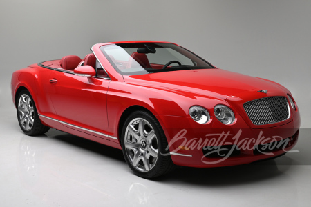 2008 BENTLEY CONTINENTAL GTC CONVERTIBLE