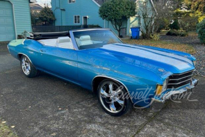 1972 CHEVROLET CHEVELLE MALIBU CONVERTIBLE - 13