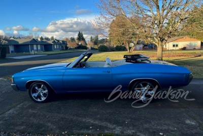 1972 CHEVROLET CHEVELLE MALIBU CONVERTIBLE - 14