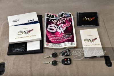 2003 CHEVROLET CORVETTE 50TH ANNIVERSARY EDITION - 20