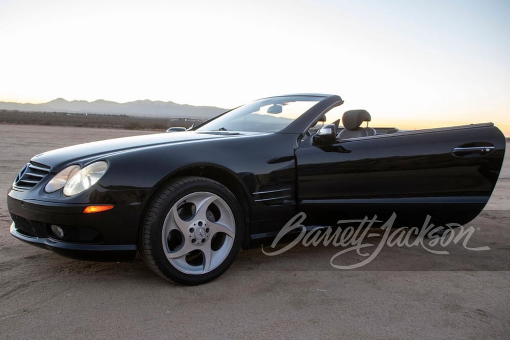 2005 MERCEDES-BENZ SL500 ROADSTER