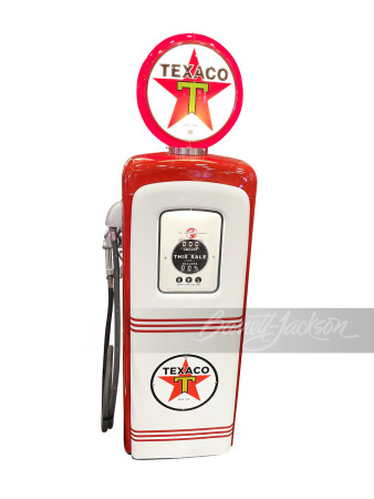 ADDENDUM - GOOD-LOOKING 1948 TEXACO OIL M/S MODEL #80 RESTORED SERVICE STATION GAS PUMP.