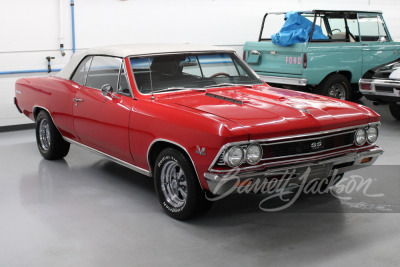 1966 CHEVROLET CHEVELLE CUSTOM CONVERTIBLE - 5