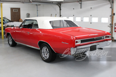 1966 CHEVROLET CHEVELLE CUSTOM CONVERTIBLE - 7