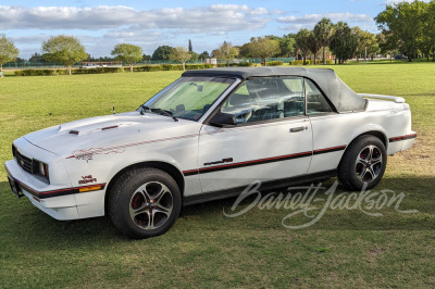 1987 CHEVROLET CAVALIER RS CONVERTIBLE