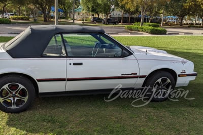 1987 CHEVROLET CAVALIER RS CONVERTIBLE - 4