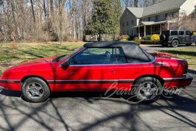 1992 CHRYSLER LEBARON LX CONVERTIBLE - 7