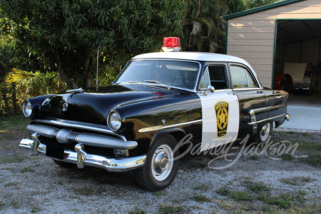 1953 FORD CUSTOM LINE POLICE CAR RE-CREATION