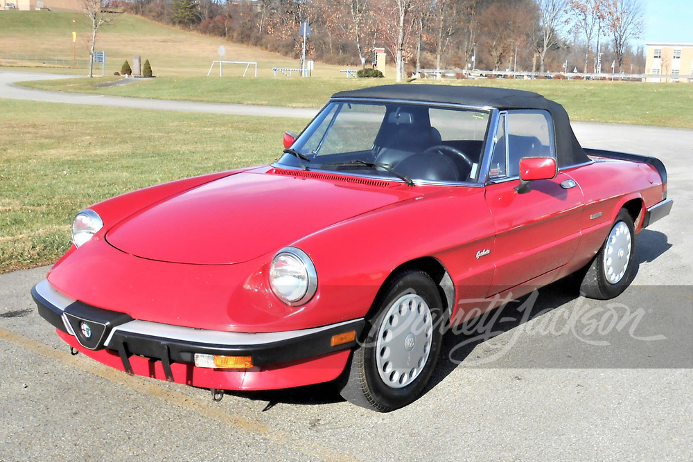 1988 ALFA ROMEO SPIDER GRADUATE