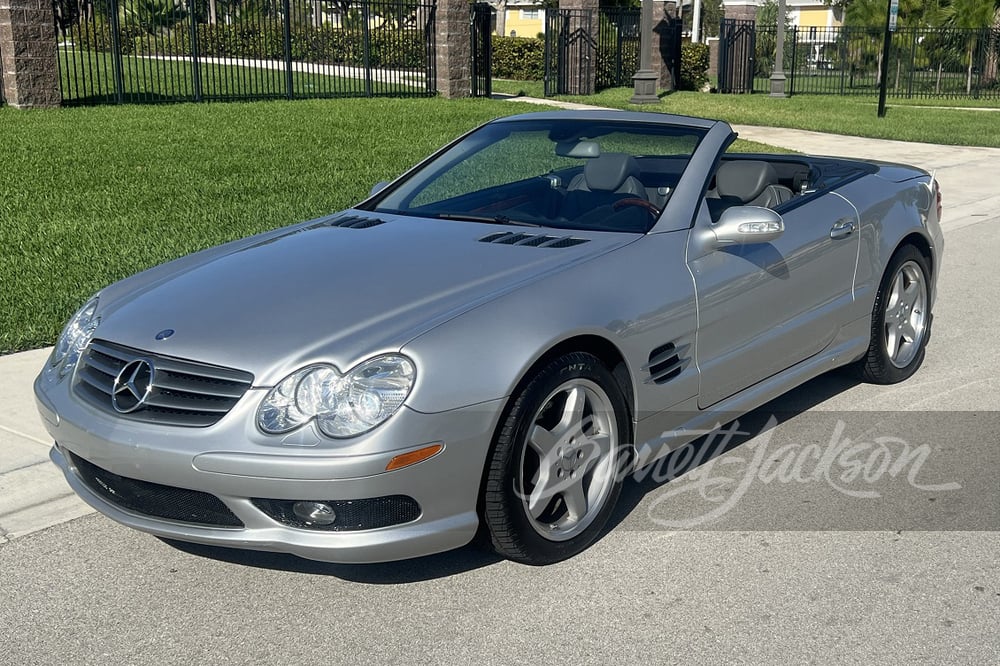 2003 MERCEDES-BENZ SL500 ROADSTER