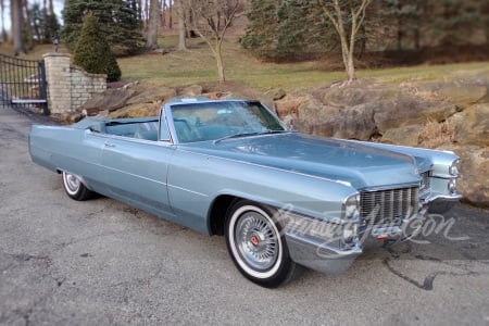 1965 CADILLAC DE VILLE CONVERTIBLE