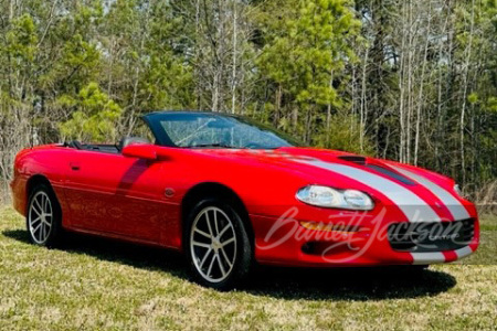 2002 CHEVROLET CAMARO SS CONVERTIBLE