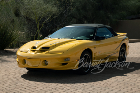 2002 PONTIAC TRANS AM COLLECTOR'S EDITION CONVERTIBLE