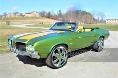 1971 OLDSMOBILE CUTLASS 442 CUSTOM CONVERTIBLE