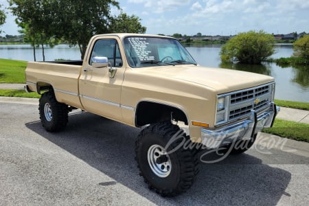 1987 CHEVROLET K10 CUSTOM PICKUP