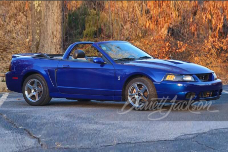 2003 FORD MUSTANG COBRA SVT CONVERTIBLE