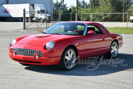 2002 FORD THUNDERBIRD CONVERTIBLE