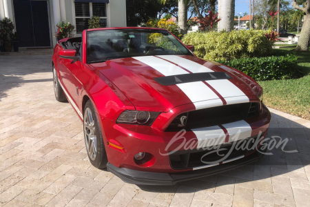 2013 FORD MUSTANG SHELBY GT500 CONVERTIBLE