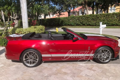 2013 FORD MUSTANG SHELBY GT500 CONVERTIBLE - 5