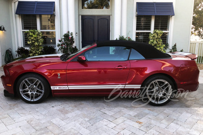 2013 FORD MUSTANG SHELBY GT500 CONVERTIBLE - 6