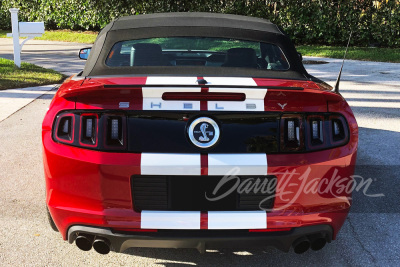 2013 FORD MUSTANG SHELBY GT500 CONVERTIBLE - 7