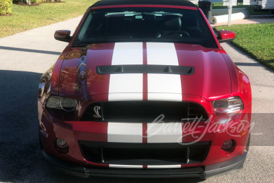 2013 FORD MUSTANG SHELBY GT500 CONVERTIBLE - 8