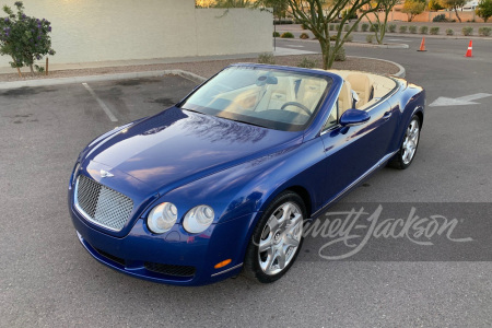 2008 BENTLEY CONTINENTAL GTC CONVERTIBLE