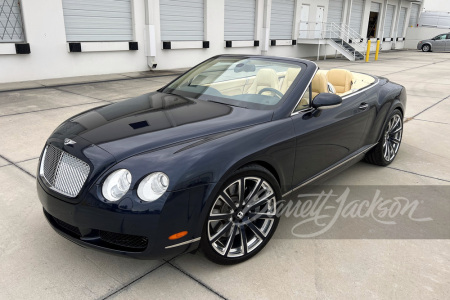 2008 BENTLEY CONTINENTAL GTC CONVERTIBLE