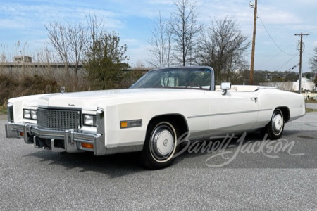 1976 CADILLAC ELDORADO BICENTENNIAL CONVERTIBLE