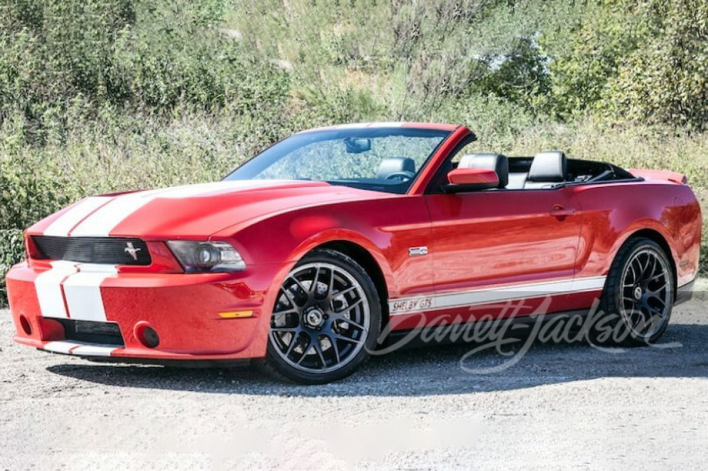 2012 FORD MUSTANG SHELBY GTS CONVERTIBLE