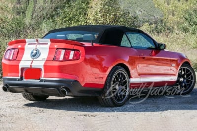 2012 FORD MUSTANG SHELBY GTS CONVERTIBLE - 2