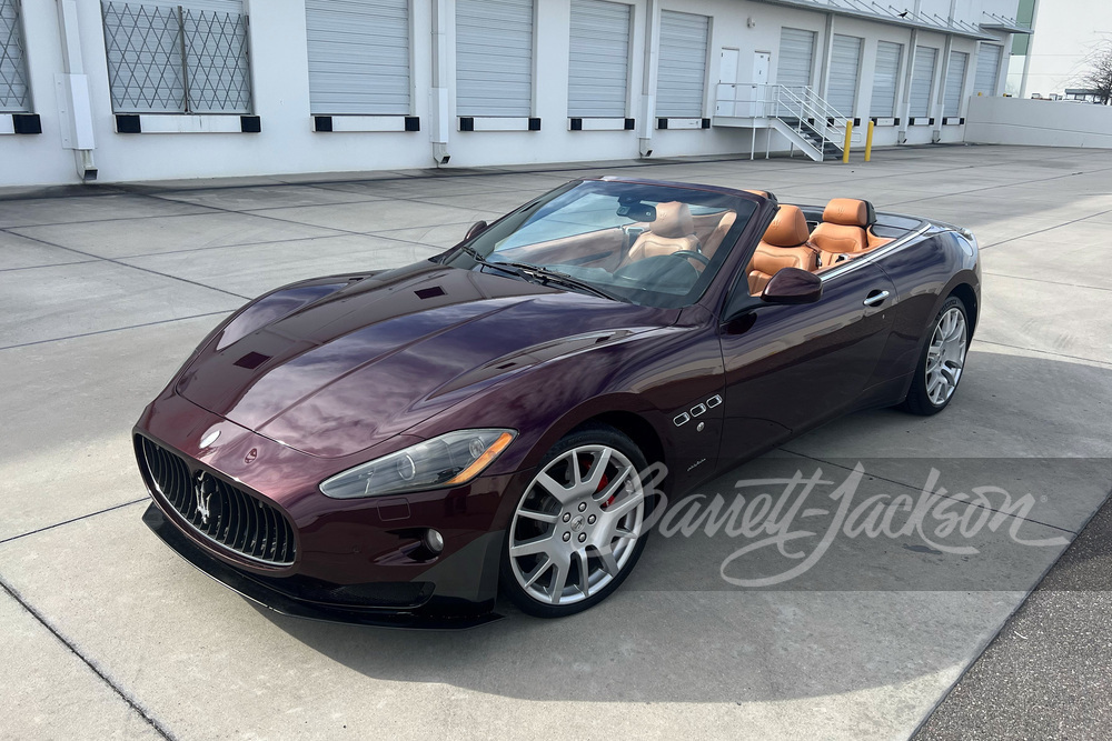 2010 MASERATI GRANTURISMO CONVERTIBLE