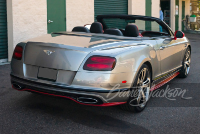 2017 BENTLEY CONTINENTAL GTC SPEED - 2