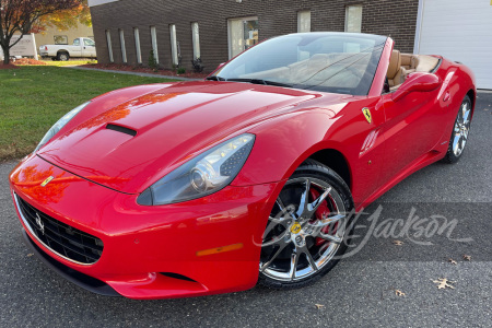 2011 FERRARI CALIFORNIA CONVERTIBLE