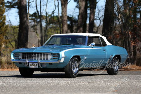 1969 CHEVROLET CAMARO CONVERTIBLE