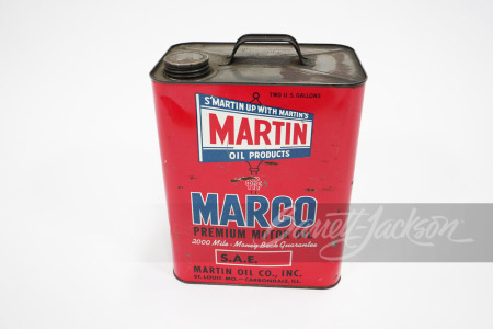 1940S MARCO OIL 2-GALLON TIN