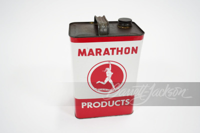 1950S MARATHON OIL PRODUCTS 1-GALLON TIN