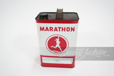 1950S MARATHON OIL PRODUCTS 1-GALLON TIN - 2