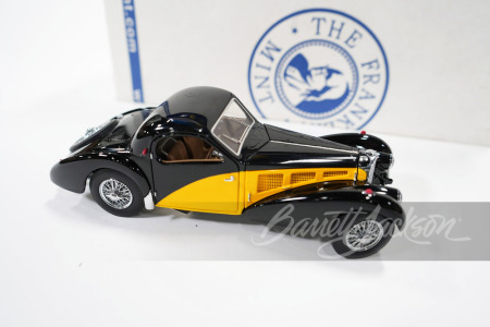 1936 BUGATTI TYPE 57SC FRANKLIN MINT DIE-CAST CAR