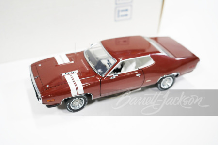 1971 PLYMOUTH GTX FRANKLIN MINT DIE-CAST MODEL