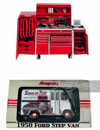 SNAP-ON KRL SERIES WORKSTATION BANK REPLICA AND CHROME 1950 FORD VAN